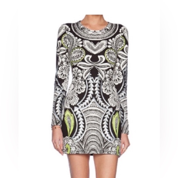 MINKPINK | Tribal Print Bodycon Mini Dress Size Small NWOT - Picture 1 of 8